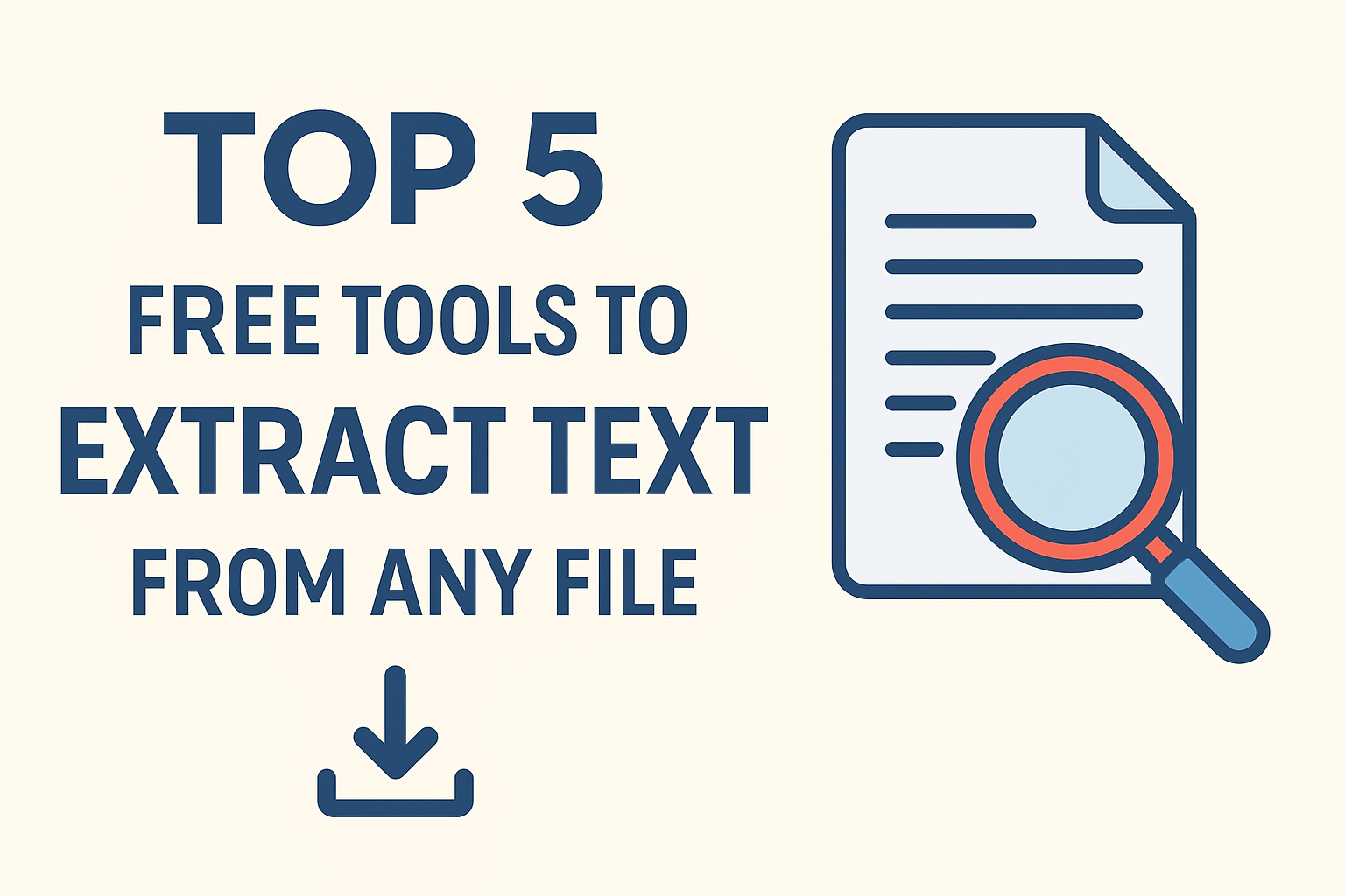 Top 5 Free Tools to Extract Text from Any File (Compared)
